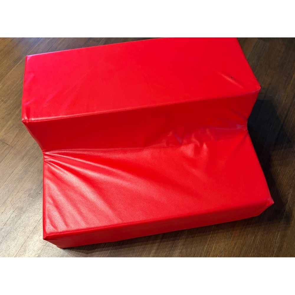 Foamnasium Toddler Step Red Sit and Play Step Playroom Step EUC